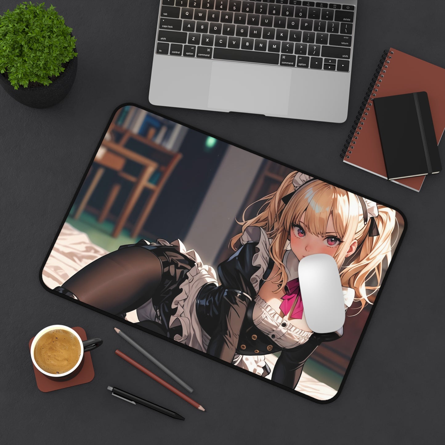 Cute Anime Lolita Girl Desk Mat