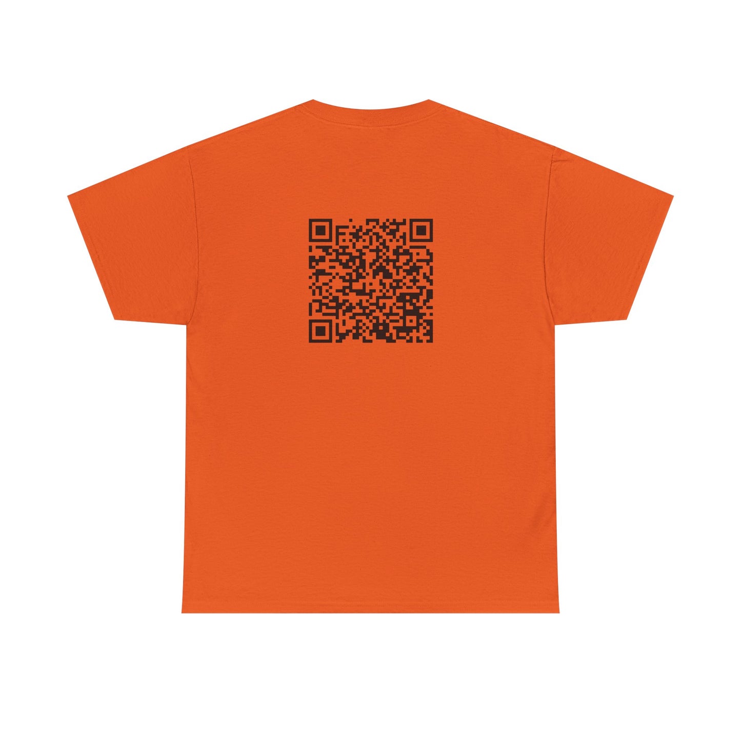 I know I'm beautiful QR Code Heavy Cotton Tee